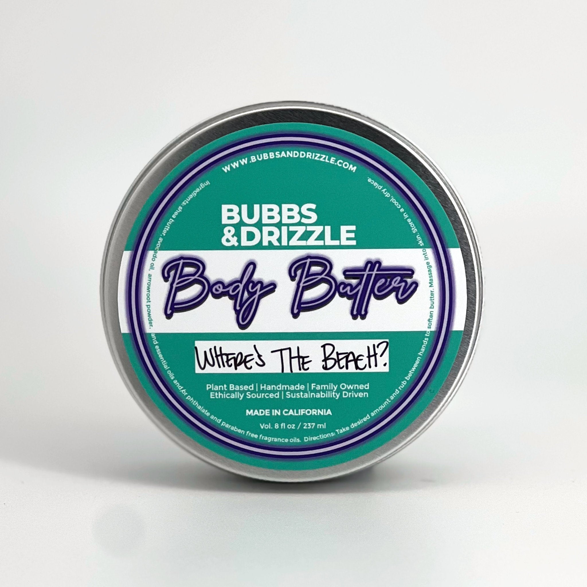 WHERE'S THE BEACH? BODY BUTTER