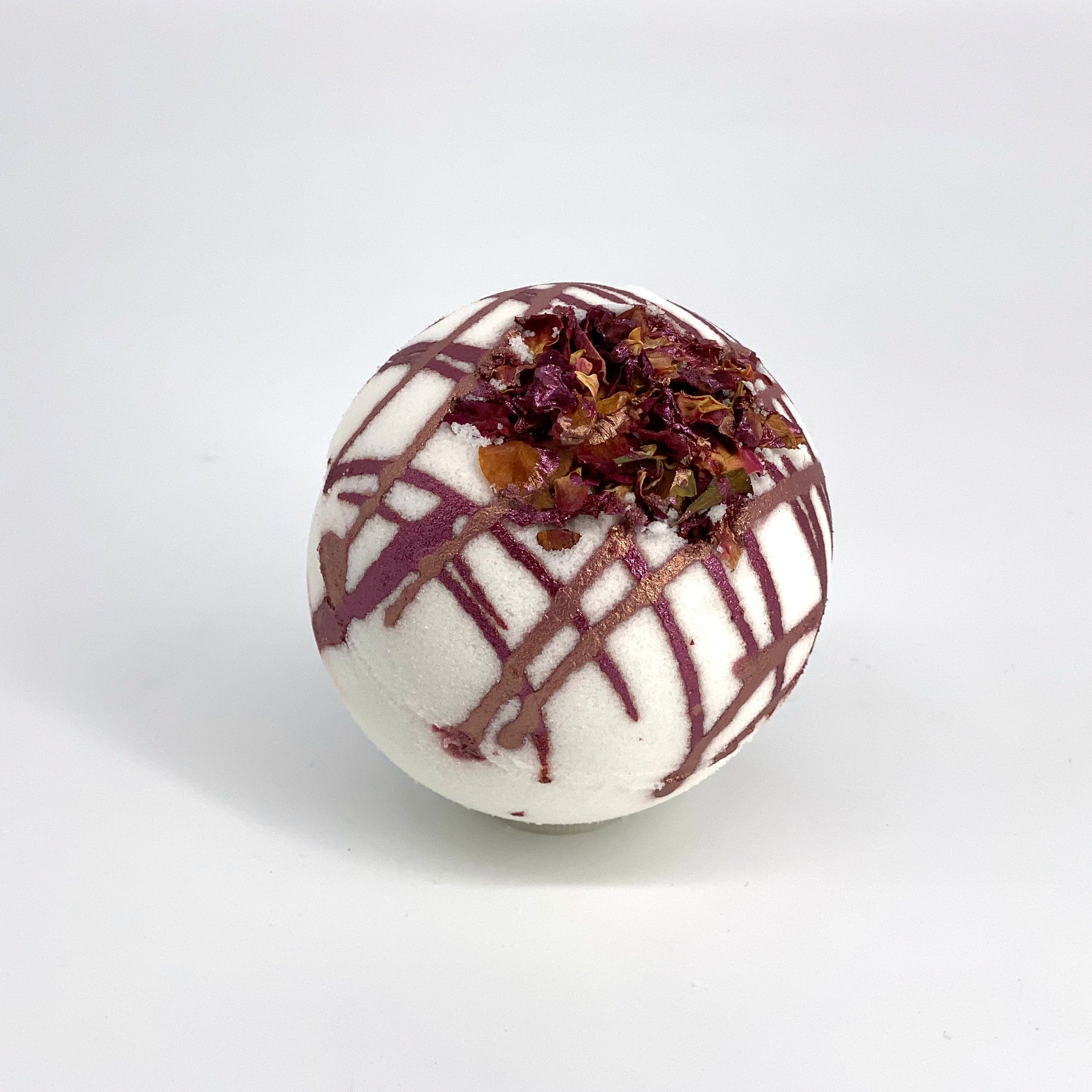 STOP AND SMELL THE ROSÉ BATH BOMB