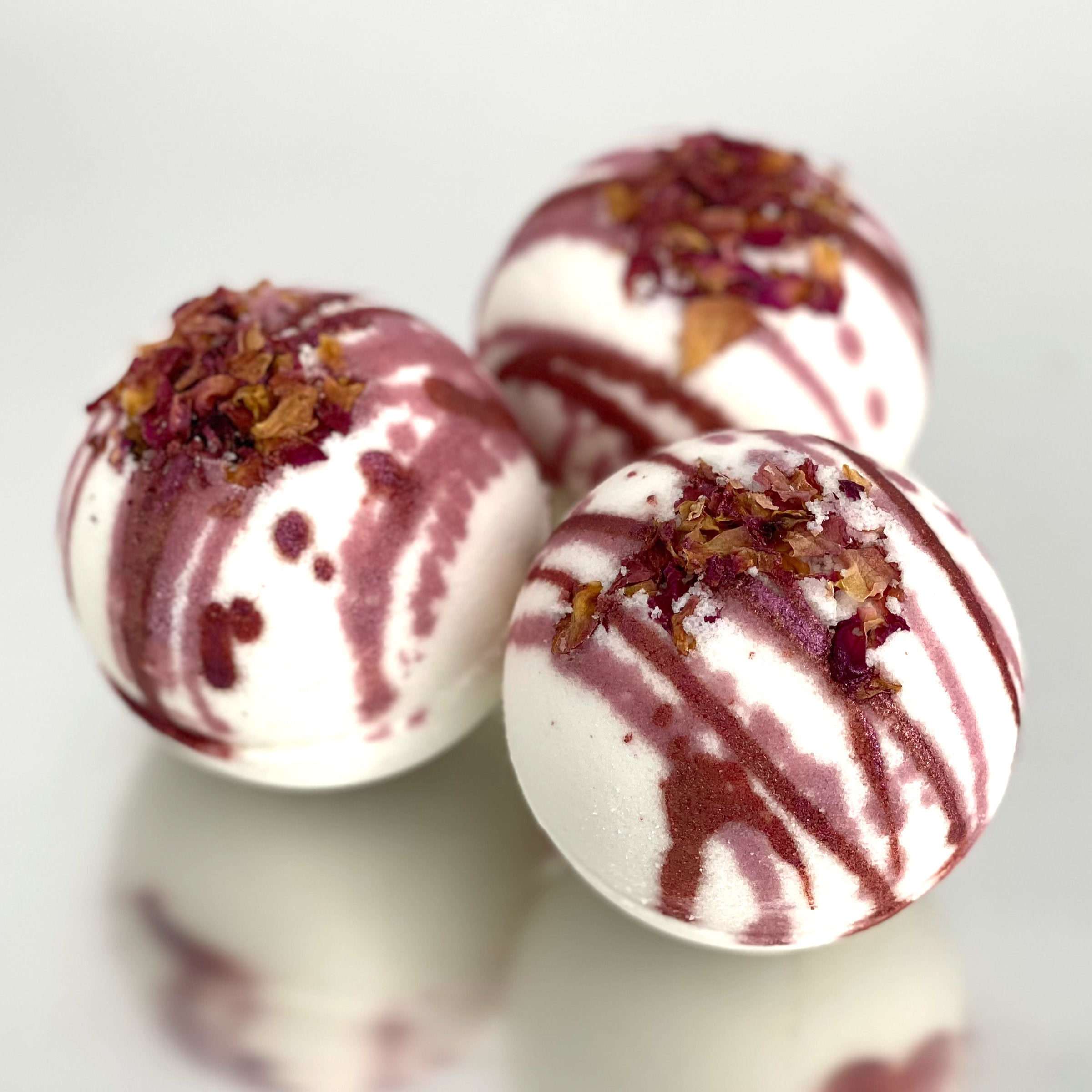 STOP AND SMELL THE ROSÉ BATH BOMB