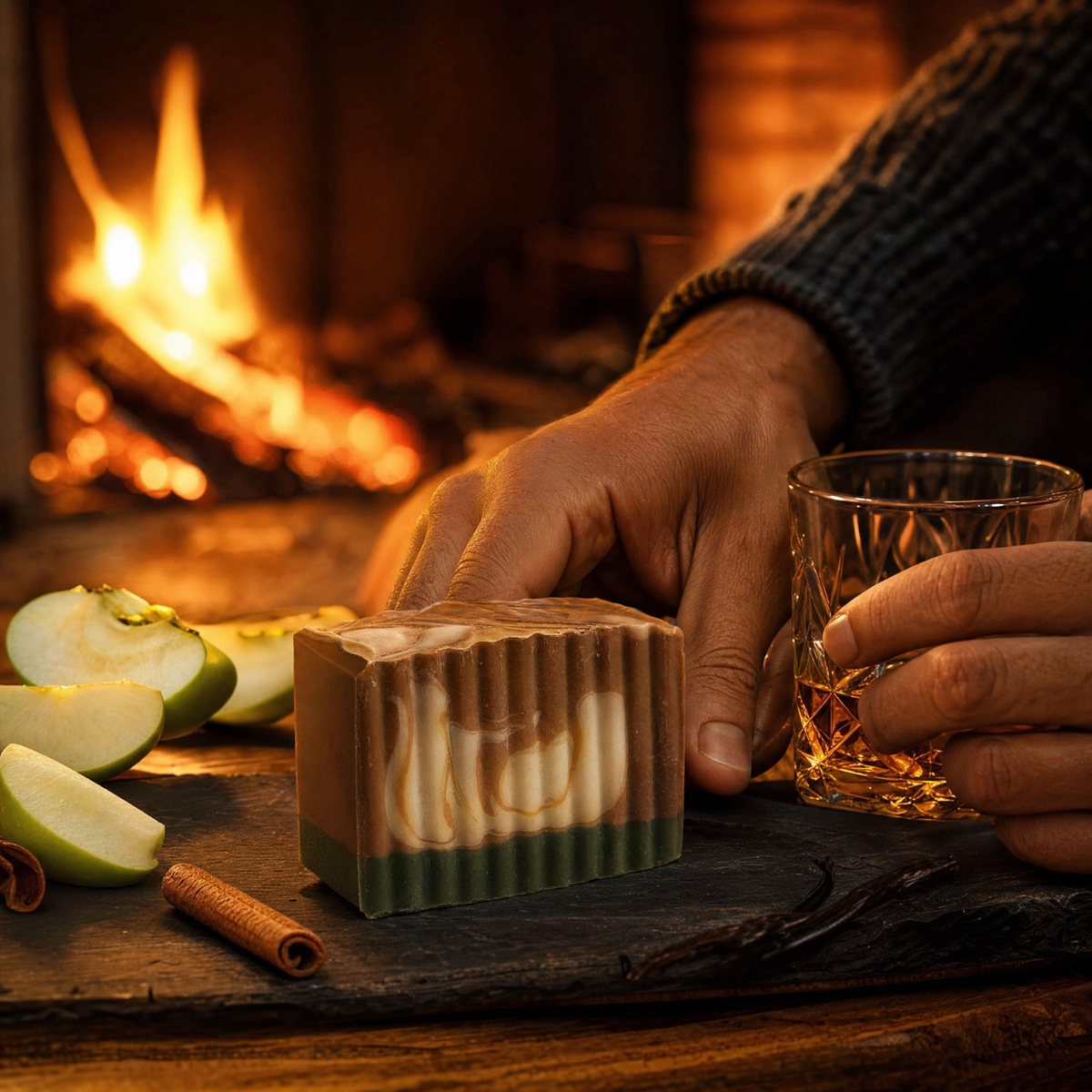 APPLE BOURBON SMASH SOAP BAR