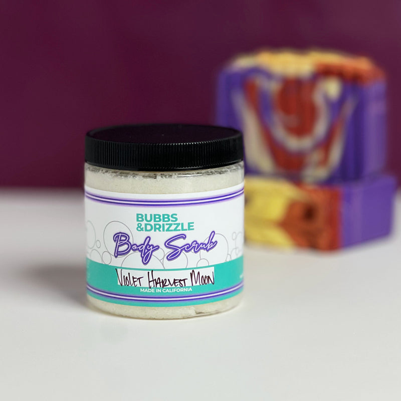 VIOLET HARVEST MOON BODY SCRUB